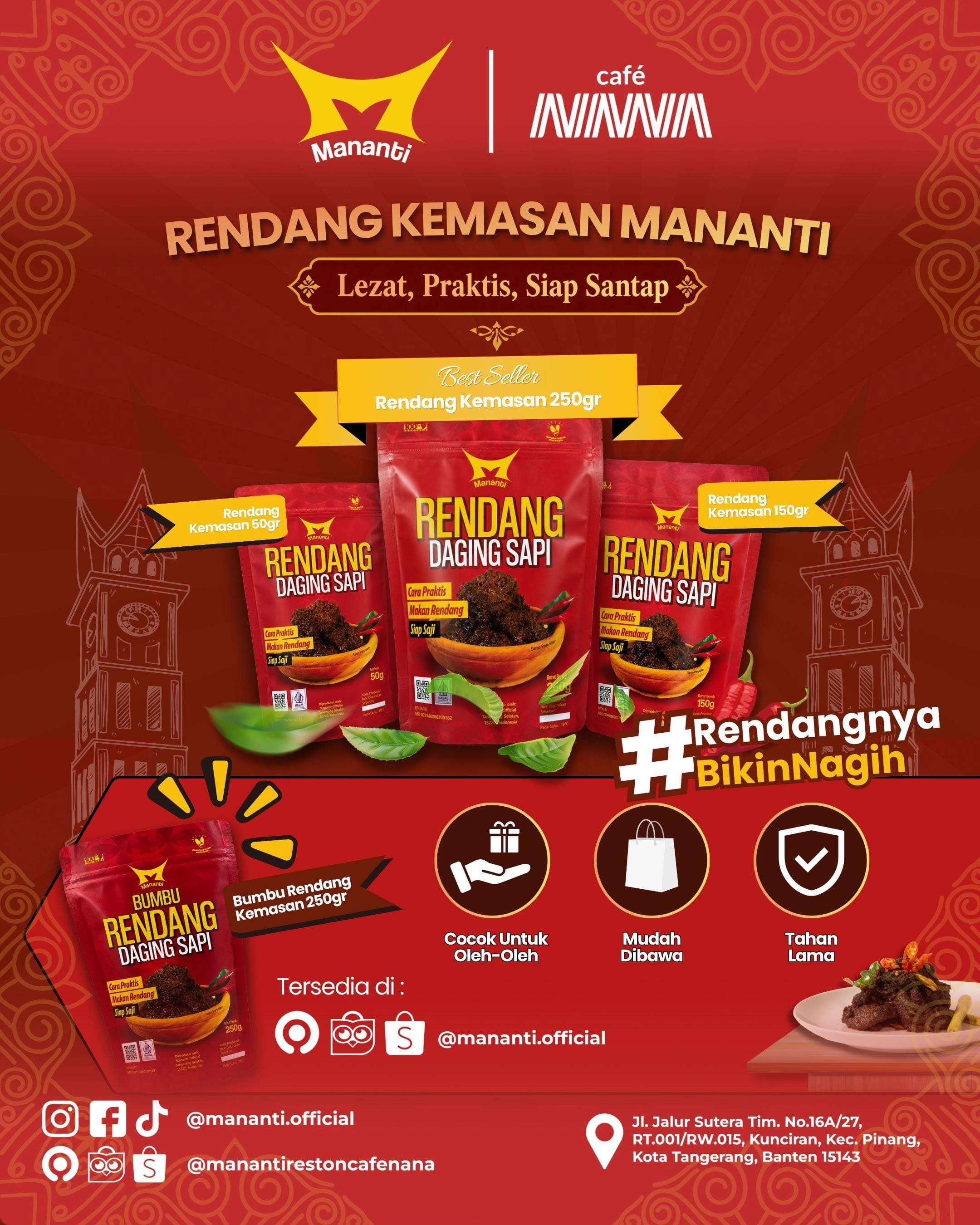 Post 5 by Rendang Kemasan Mananti on TikTok (video)