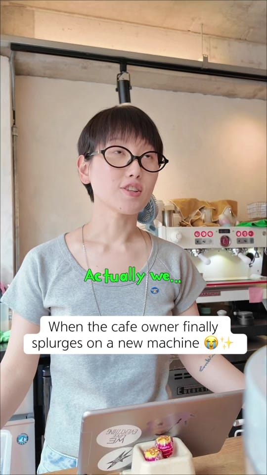 Post 5 by Hwandae coffee walk on TikTok (video)