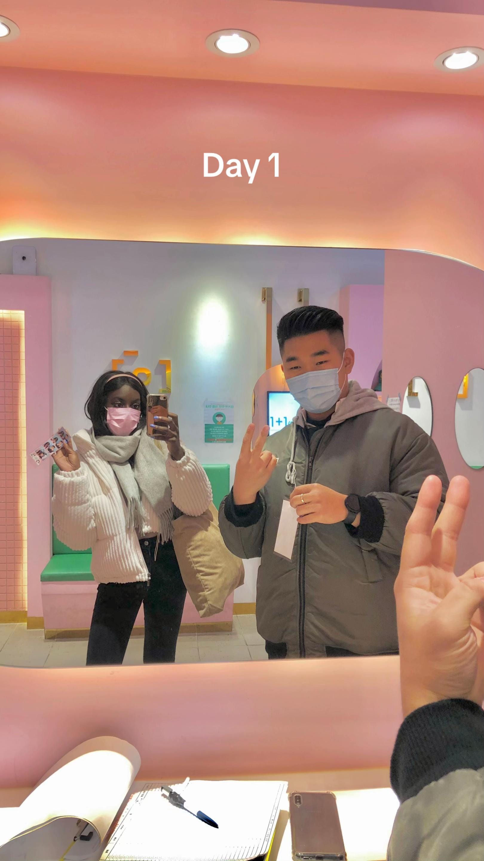 Post 1 by May in April on TikTok (video)