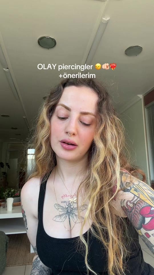 Post 6 by Ipek | PIERCING MAMA on TikTok (video)