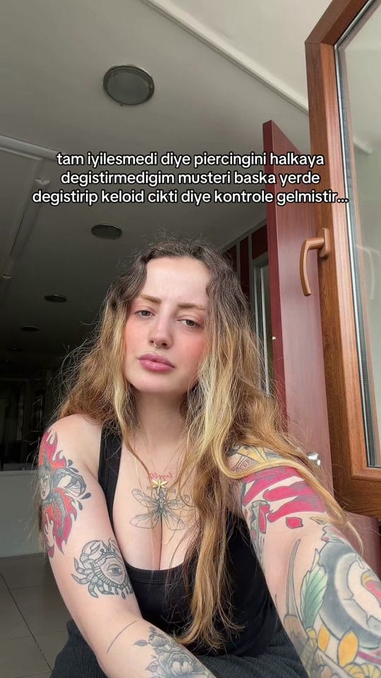 Post 4 by Ipek | PIERCING MAMA on TikTok (video)