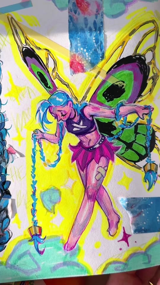 Post 8 by ✨⭐️Lyra Art 🌈⭐️ on TikTok (video)