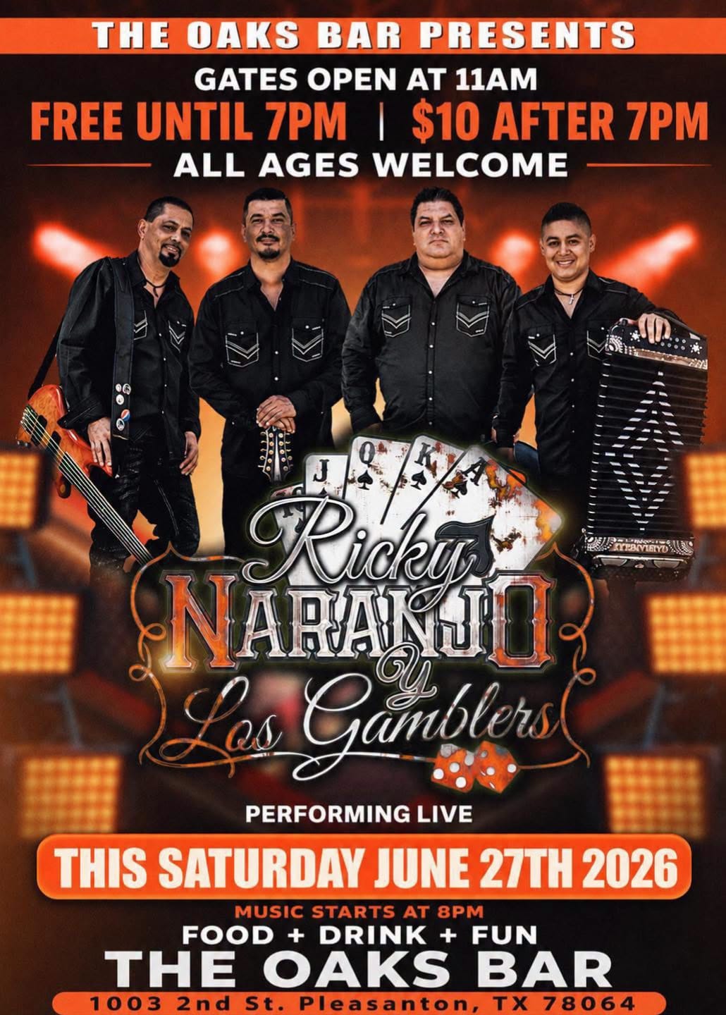 Post 1 by Oaks Bar Events & Promotions on TikTok (video)