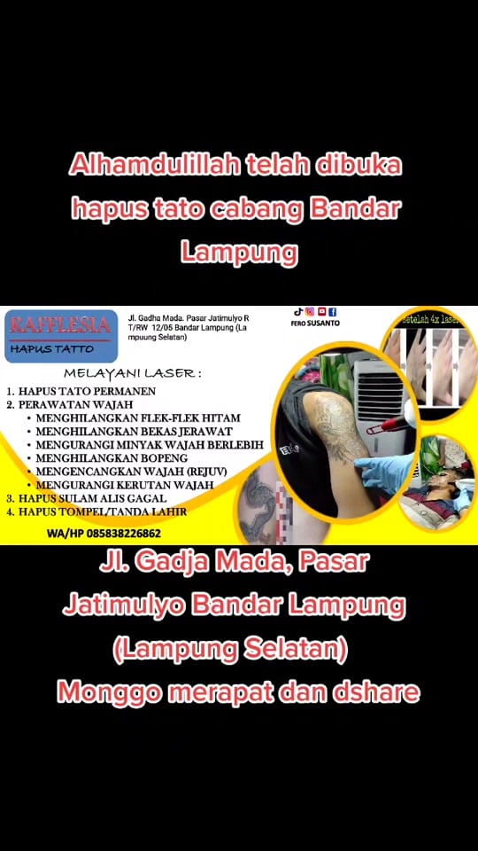 Post 10 by Rafflesia Hapus Tatto on TikTok (video)