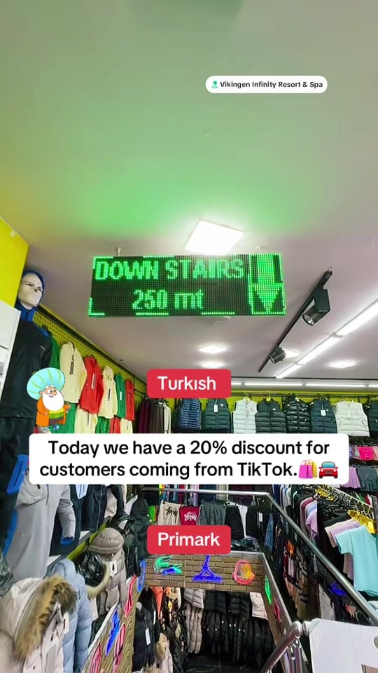 Post 1 by turkishprimark on TikTok (video)