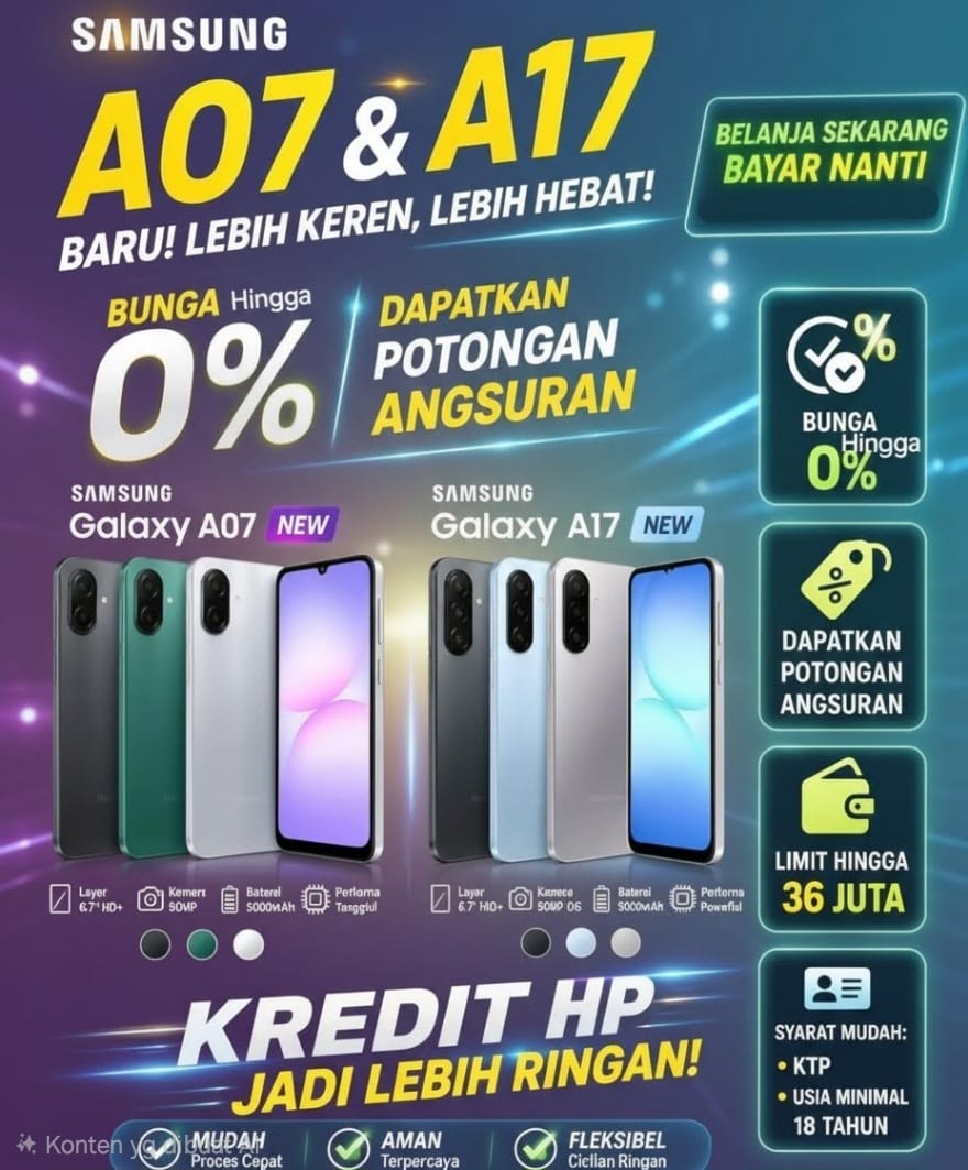 Post 5 by Samsung Store Sidareja on TikTok (video)