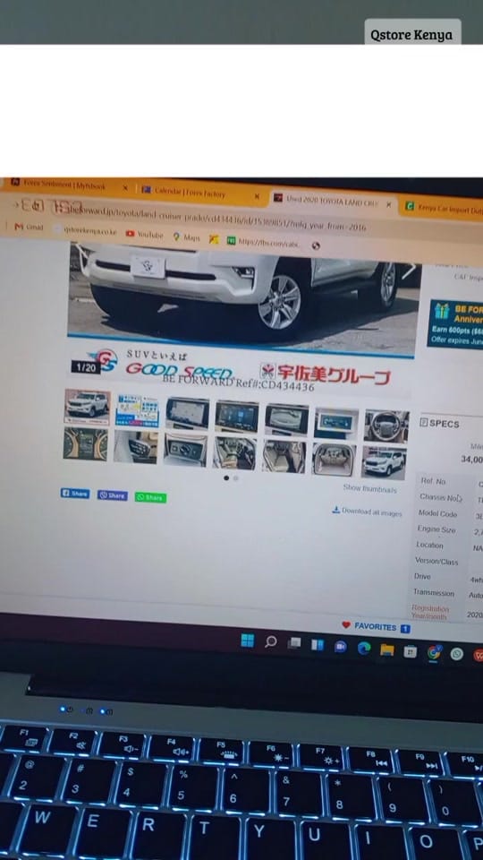 Post 8 by Qstore Kenya Imports on TikTok (video)