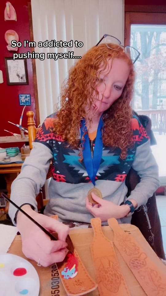Post 9 by Jessie’s Farm Art on TikTok (video)
