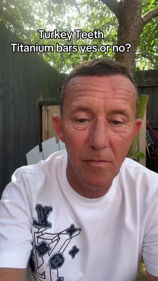Post 2 by stevesturkeyteethjourney on TikTok (video)