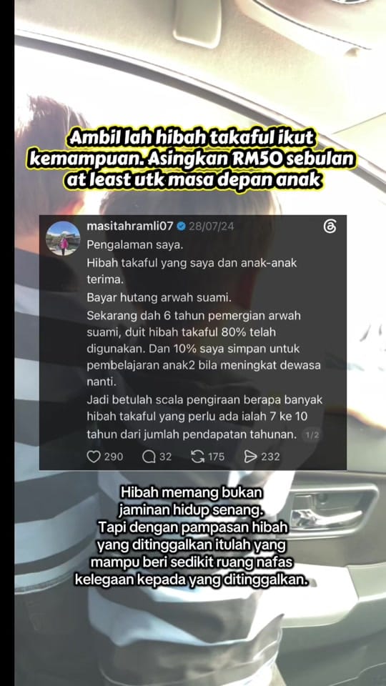 Post 4 by Fatihah Rika Takaful Advisor on TikTok (video)