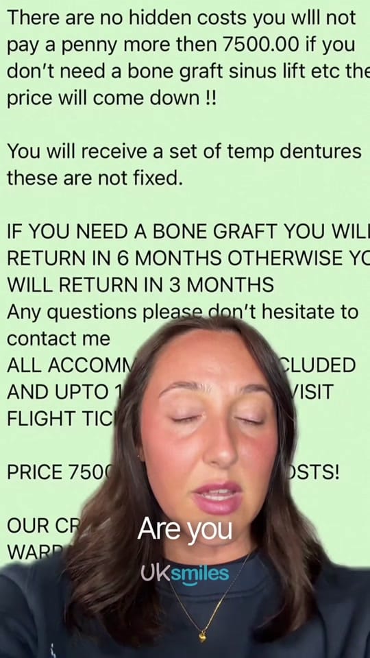 Post 4 by UK Smiles on TikTok (video)