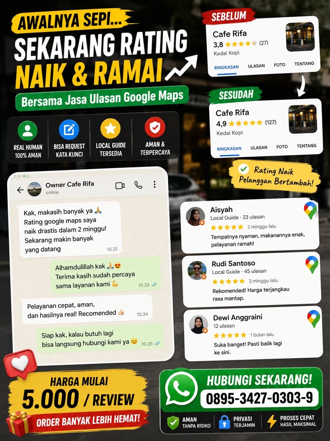 Post 6 by Jasa review google maps on TikTok (video)