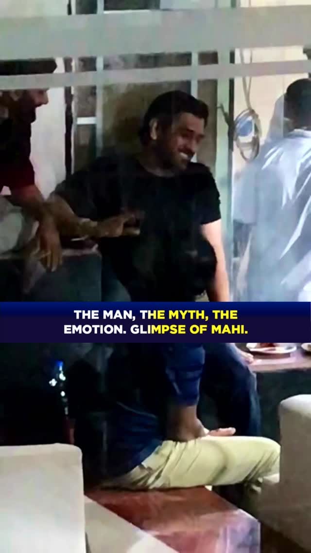 Post 3 by MS Dhoni Fanpage | MS Dhoni | CSK on Instagram (video)