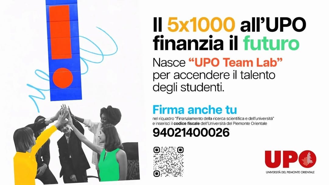 Post 2 by Università Piemonte Orientale on Instagram (image)