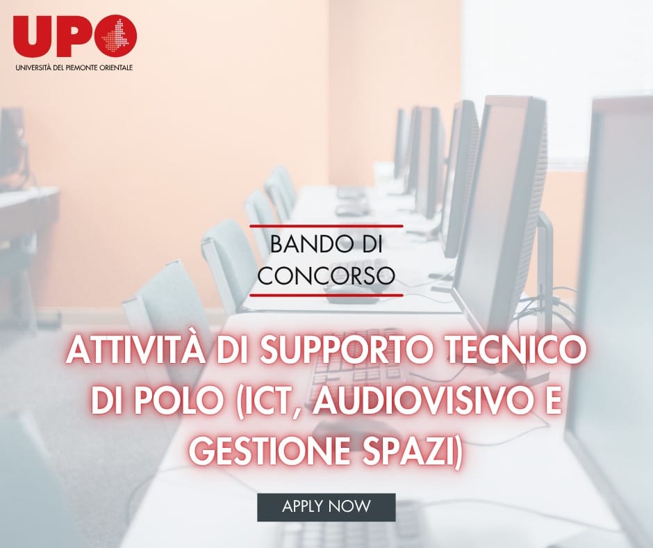 Post 3 by Università Piemonte Orientale on Instagram (image)