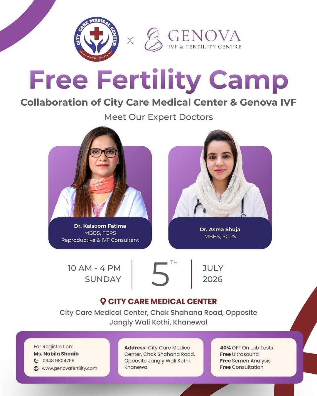 Post 1 by Genova IVF & Fertility on Instagram (image)