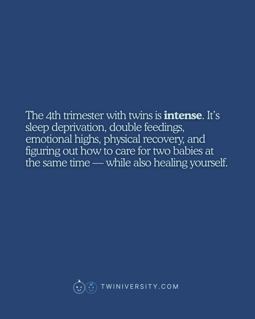 Post 1 by Twiniversity - The # 1 Resource for Twin Pregnancy + Parenting on Instagram (carousel)