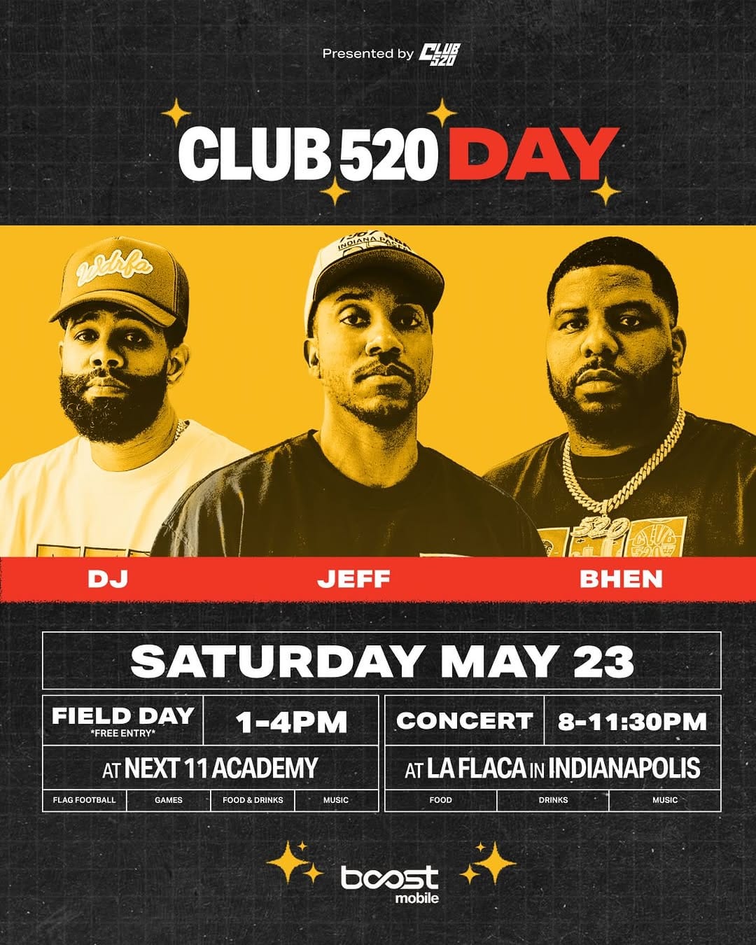 Post 10 by Club 520 on Instagram (image)