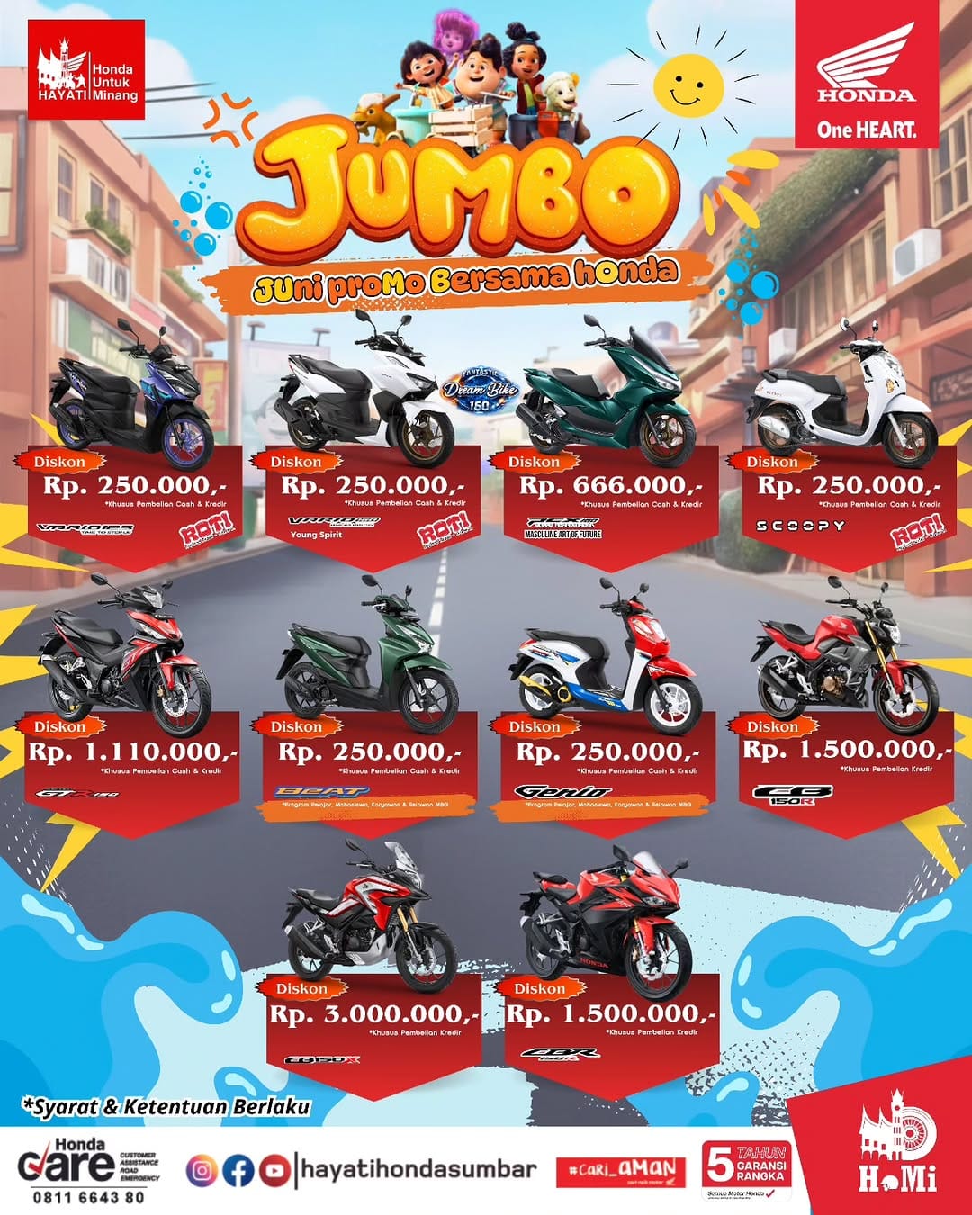 Post 10 by Hayatihondasumbar on Instagram (image)
