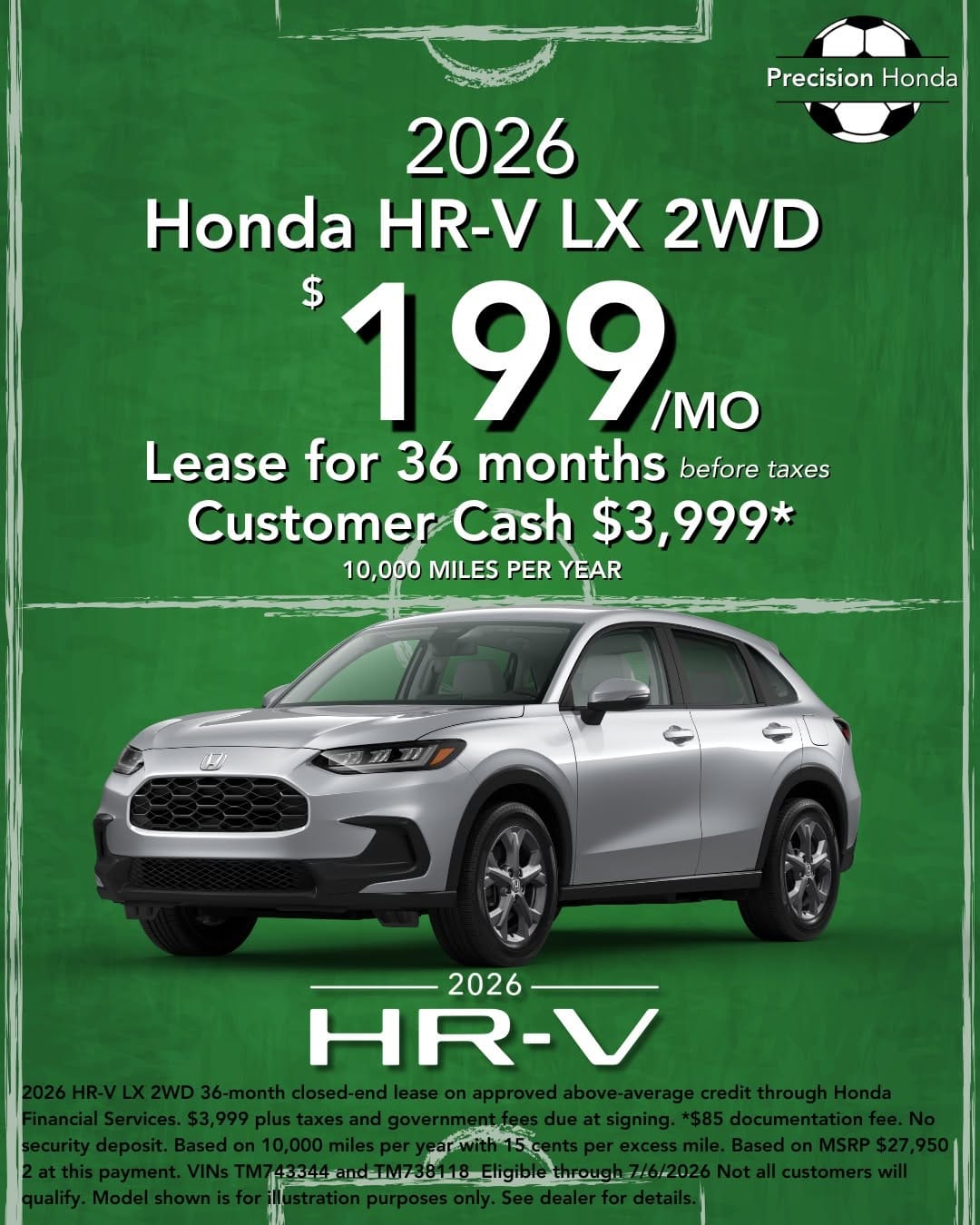 Post 4 by Precision Honda on Instagram (image)