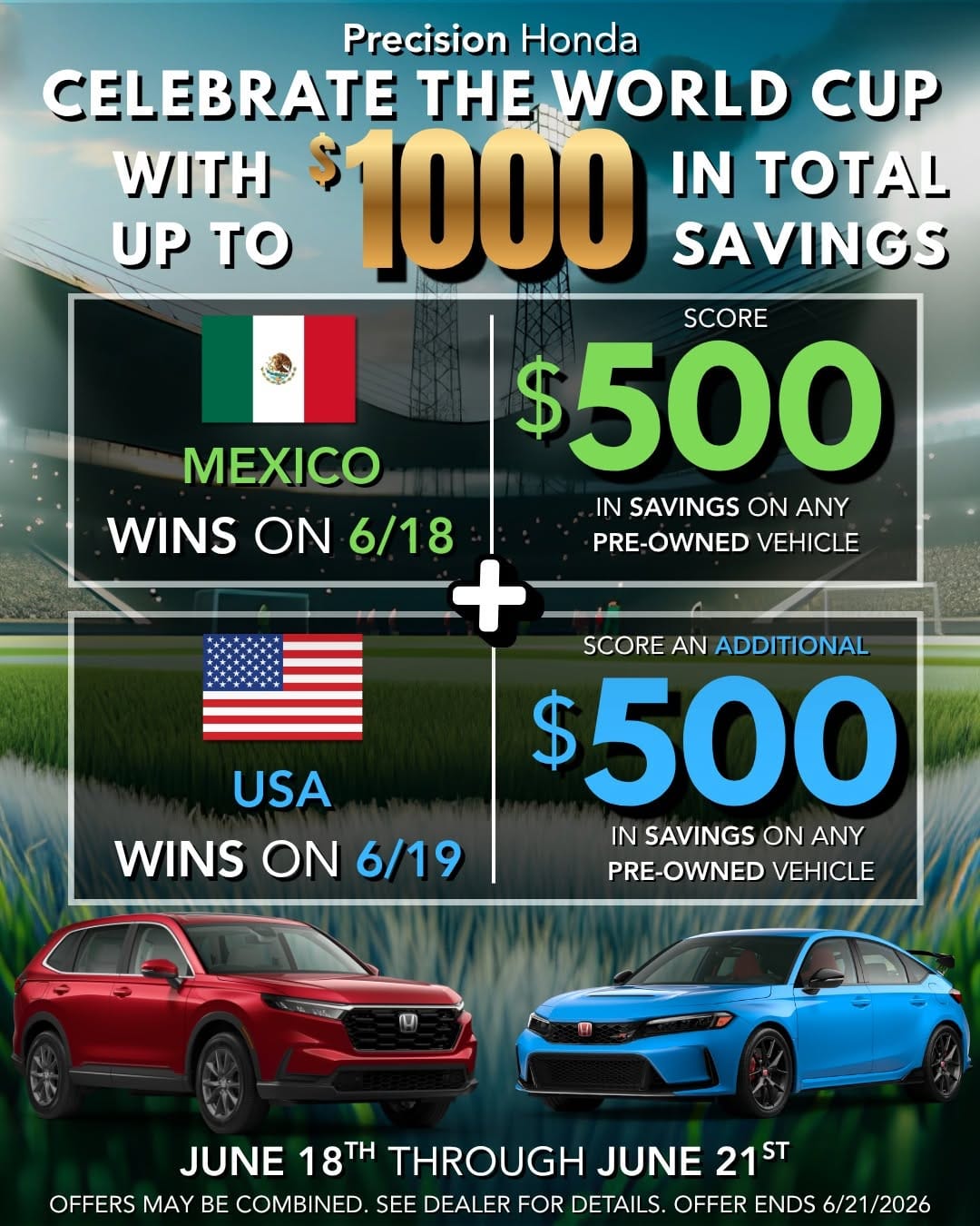 Post 2 by Precision Honda on Instagram (image)