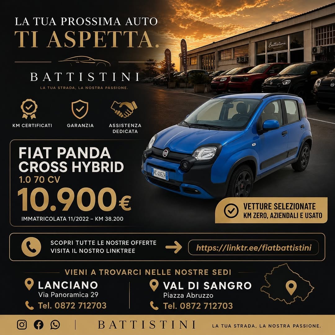 Post 8 by Concessionaria Battistini on Instagram (image)