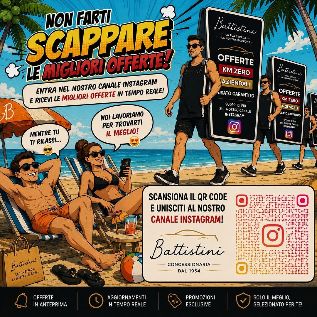 Post 7 by Concessionaria Battistini on Instagram (image)