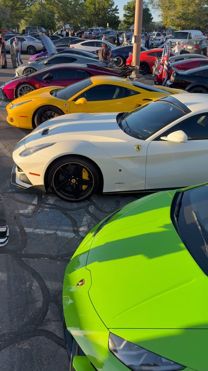 Post 6 by Porsche GT3, Ferrari 488, Maserati MC20, Lamborghini Huracans on Instagram (video)