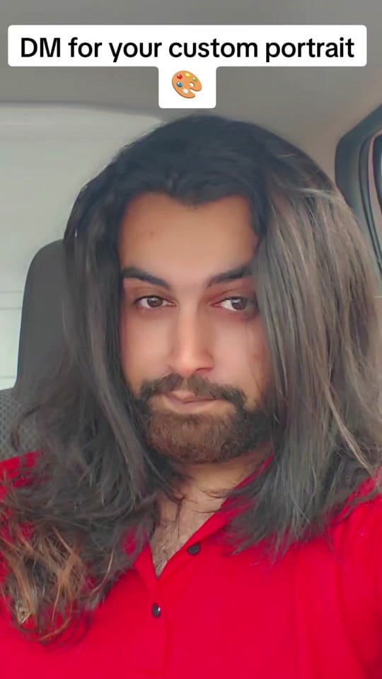 Post 9 by Hamza Art on TikTok (video)