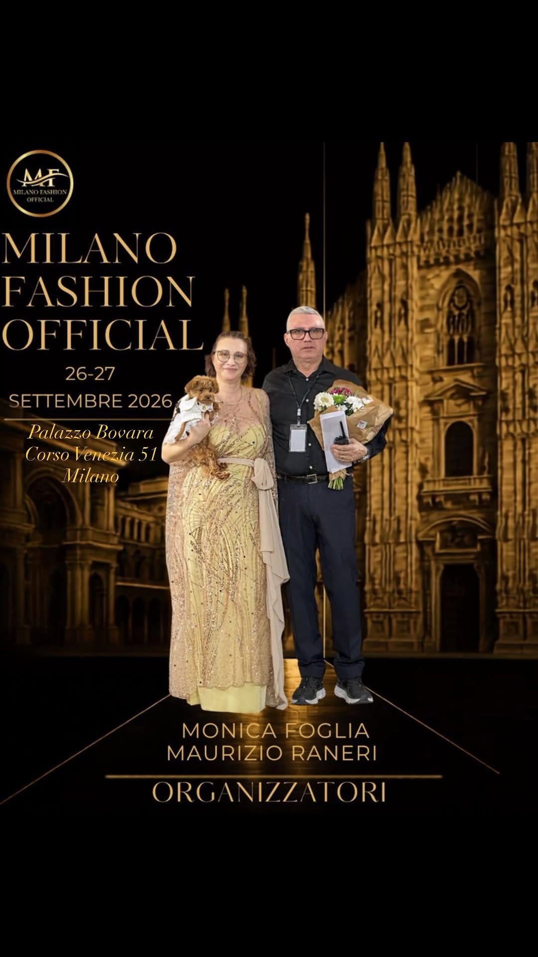 Post 1 by Milano Fashion Official on Instagram (video)