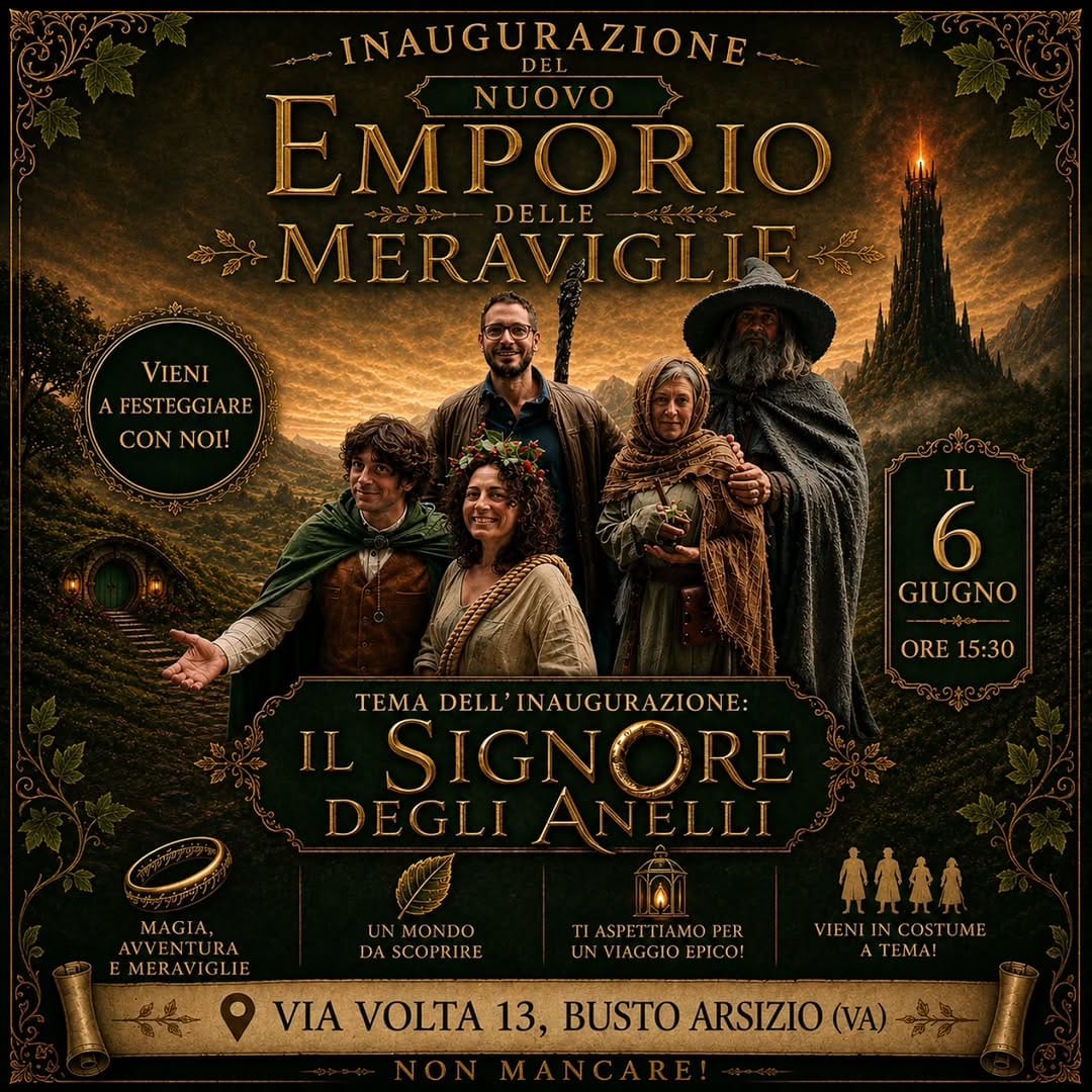 Post 9 by L'emporio delle meraviglie - Nerd Fantasy Shop on Instagram (image)