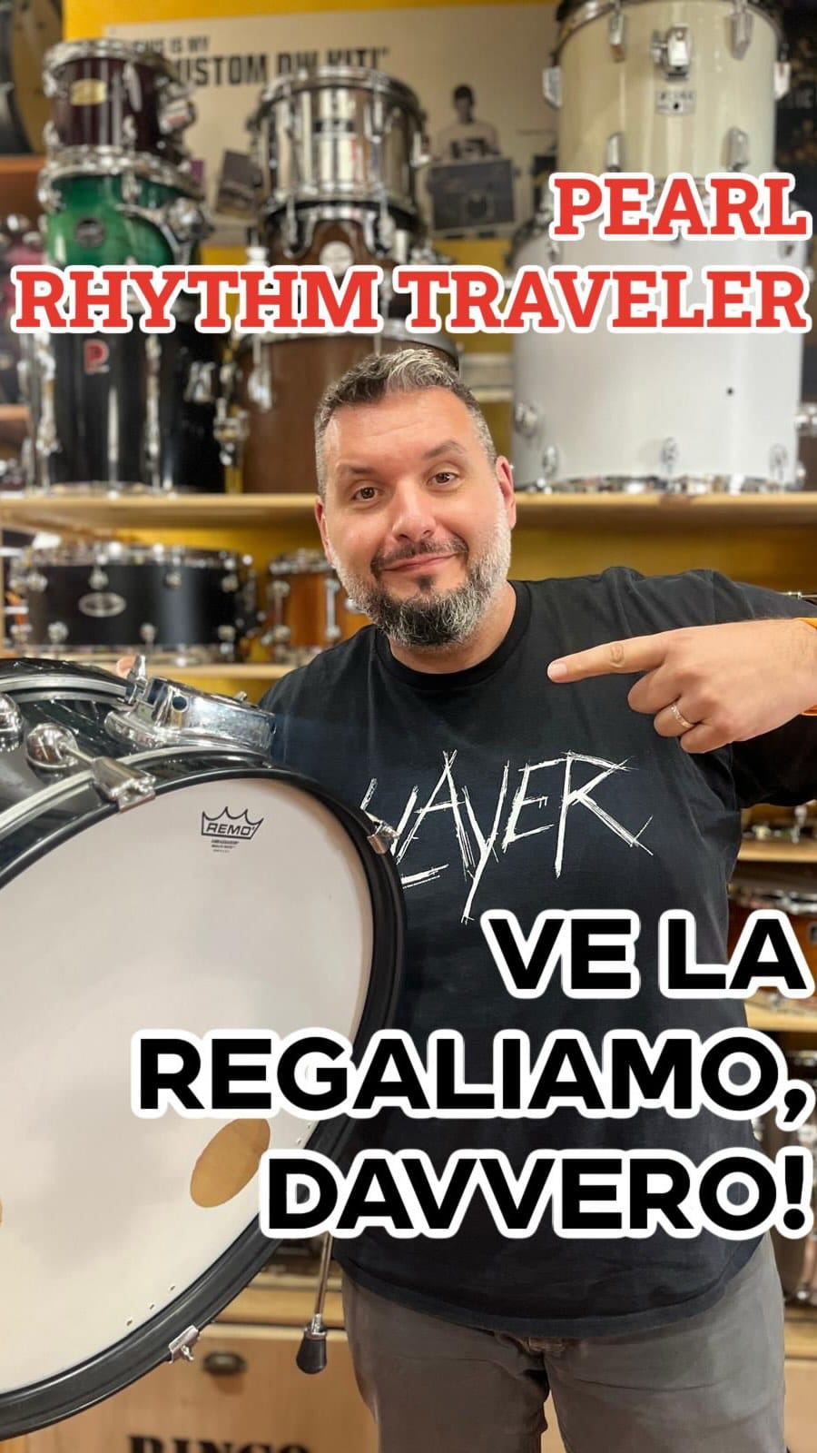 Post 2 by RingoMusic Drumshop on Instagram (video)