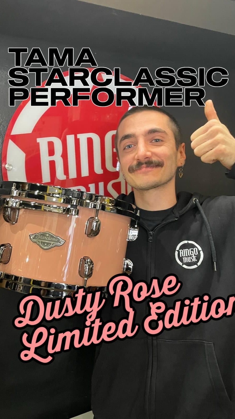 Post 8 by RingoMusic Drumshop on Instagram (video)