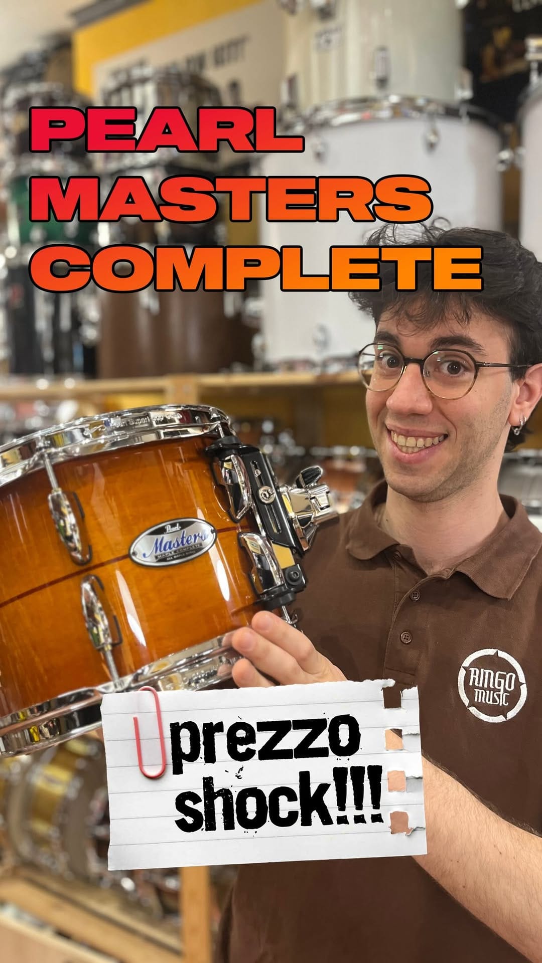 Post 6 by RingoMusic Drumshop on Instagram (video)