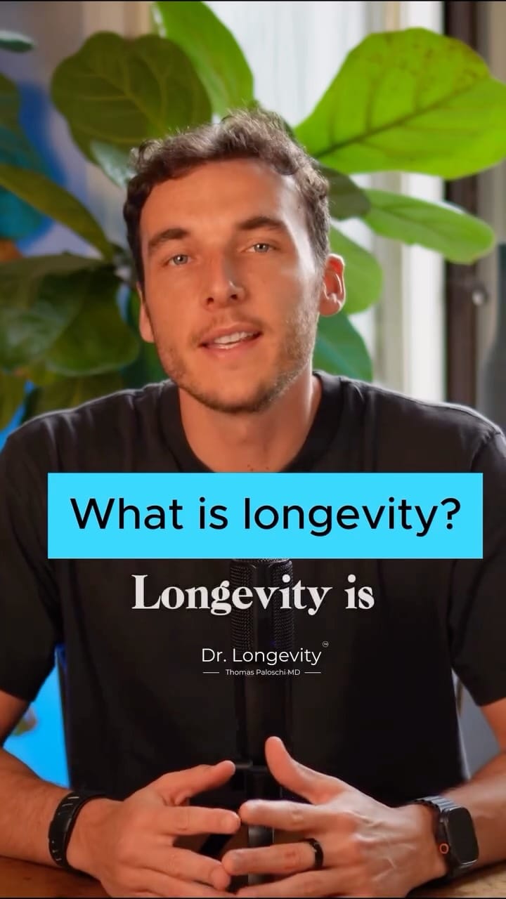 Post 8 by Thomas Paloschi MD | Dr. Longevity™ on Instagram (video)