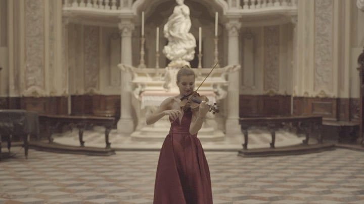 Post 10 by KSENIA MILAS VIOLINIST on Instagram (video)