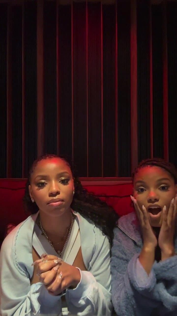Post 6 by chloe x halle on Instagram (video)