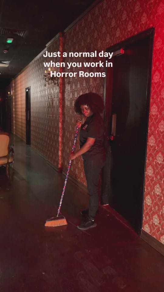 Post 1 by Horror Rooms by NoWayOut on TikTok (video)