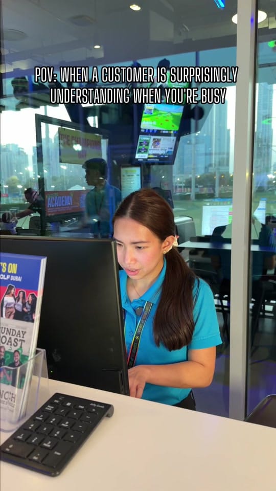 Post 1 by Topgolf Dubai on TikTok (video)