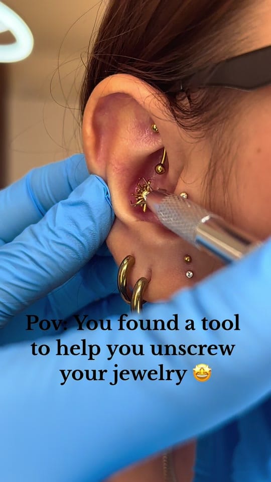 Post 10 by Piercing Spot on TikTok (video)