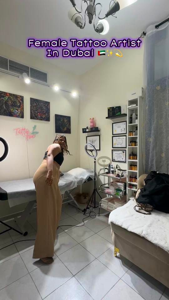 Post 3 by Normina Tattoo in Dubai🇦🇪 on TikTok (video)