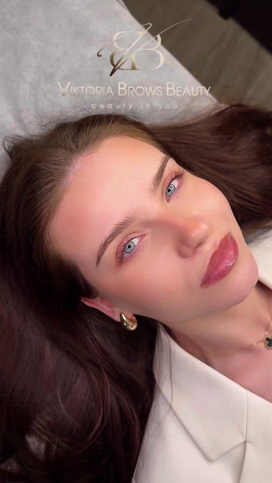 Post 3 by Viktoria Brows Beauty Dubai on TikTok (video)