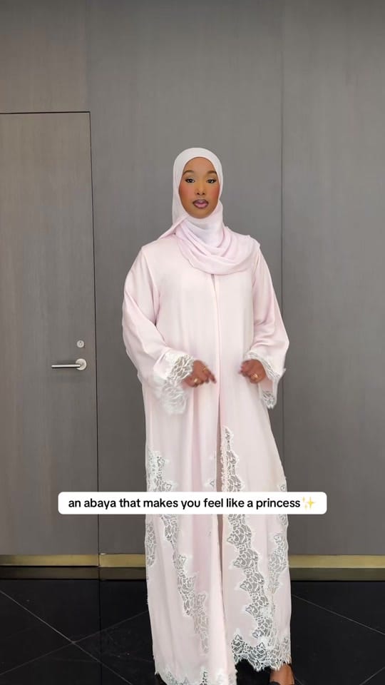 Post 7 by AYSUM ايسم | luxury abayas on TikTok (video)
