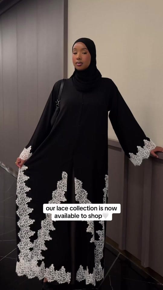Post 4 by AYSUM ايسم | luxury abayas on TikTok (video)