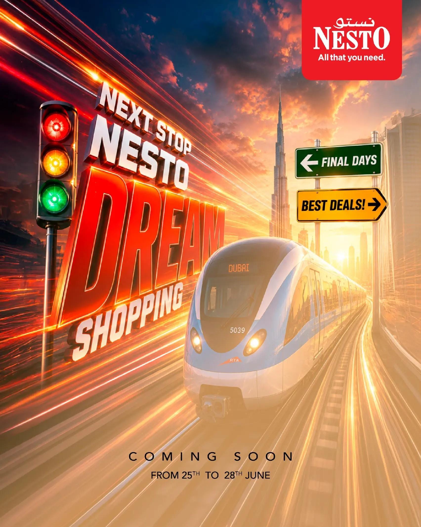 Post 2 by Nesto Fujairah Mall on TikTok (video)