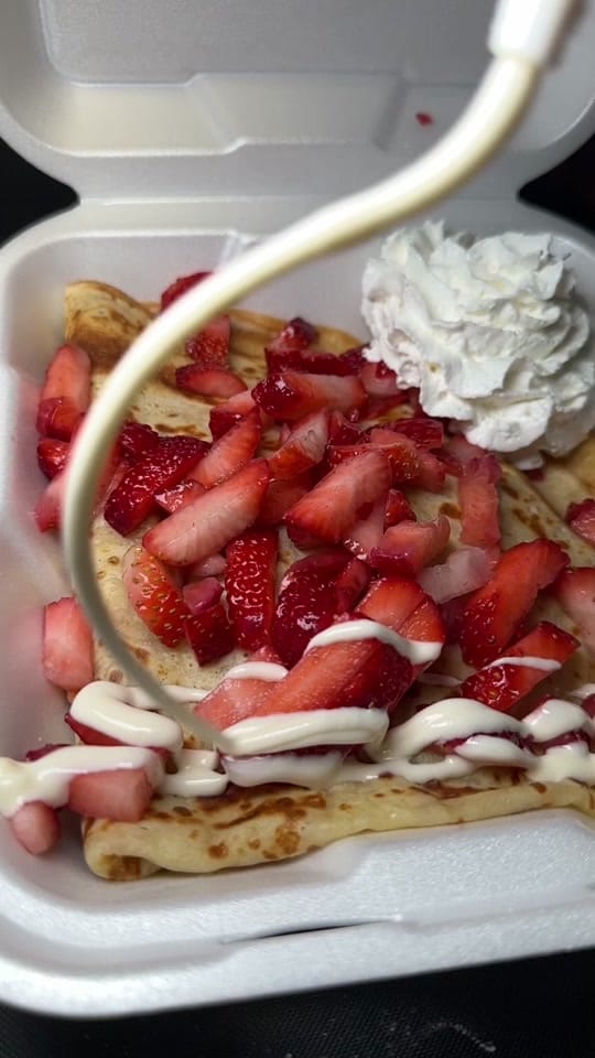 Post 1 by Lovely Crepes and Coffee on TikTok (video)