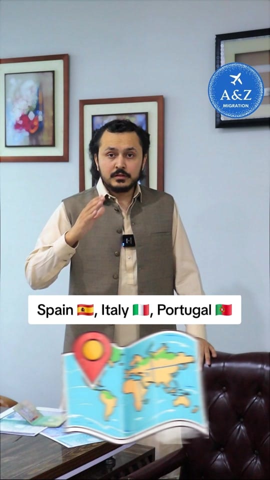 Post 3 by A.Z Migration Pakistan on TikTok (video)