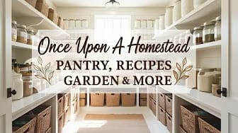 Post 5 by Once Upon A Homestead on YouTube (video)