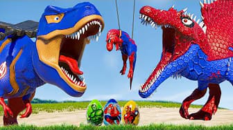 Post 1 by Spider Dino TV on YouTube (video)