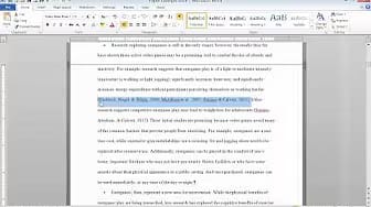 Post 1 by APA Style Videos by Sam on YouTube (video)